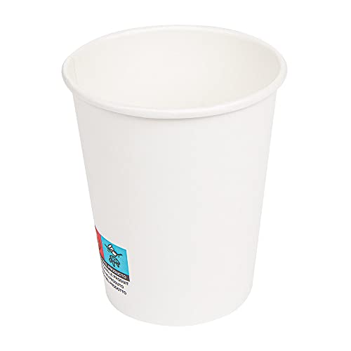 Garrafa para bebidas GARCIAPOU Vasos Bebidas Calientes (Branco - 240 ml) BigBuy Eco - Cozinha & sala de jantar - 240 ml, papel, quente, branco