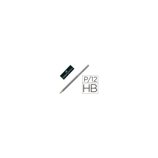 Lápis de Carvão FABER-CASTELL 2001HB (Multicor - 12 Unidades) Faber-Castell - Carvões de arte - multicor, 12 unidades, ponta suave, resistente