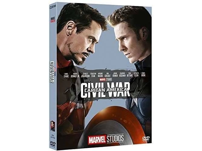 Blu-Ray Capitán América: Civil War - Edición Coleccionista (Edição em Espanhol) Marvel - Dvds e vídeos - blu-ray, capitão américa, civil war, edição coleccionista