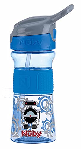 Garrafa de Água NUBY Flip It (360 ml) Nuby - Downloads de música digital - 360 ml, tritan, silicone, resistente