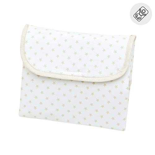Mudador de Fraldas STAR 64 X 42 cm | Bege Cambrass - Tapetes e bandejas de muda-fraldas - 64x42 cm, poliéster, pvc, bege