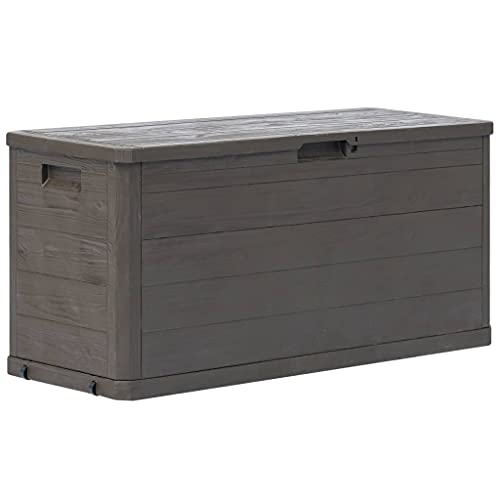 Caixa de Arrumação VDXPL-280L Castanho (Jardinagem) vidaXL - Caixas de mudança e envio - arrumação, castanho, jardinagem