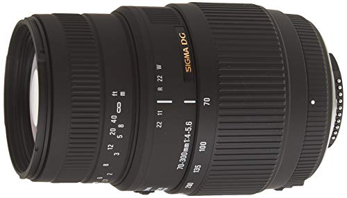Objetiva SIGMA 70-300mm/4-5.6 DC HSM C (Encaixe: Nikon F - Abertura: f/22 - f/4) Sigma - Lentes de câmera - 70-300mm, f/4-f/22, telephoto, nikon f