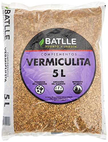 Sementes BATLLE Sustrato Vermiculita 5L Amarelo Dourado Semillas Batlle - Adubos - vermiculita, 5l, amarelo dourado