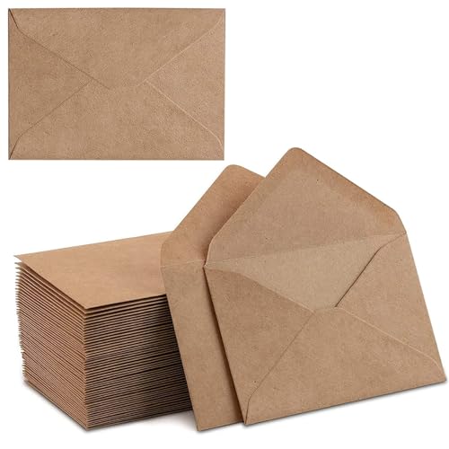 Pack 100 Folhas Decorativas PALUDO (Castanho) PALUDO - Envelopes - folhas decorativas, castanho, 13.5x18.5 cm, 130 g/m²
