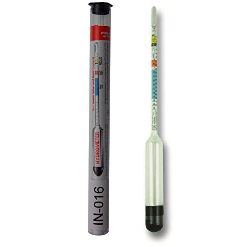 Medidor de Fermentação HOME BREW Hydrometer Thermometer World - Ferramentas de medição e sensores - fermentação, home brew, hidrômetro