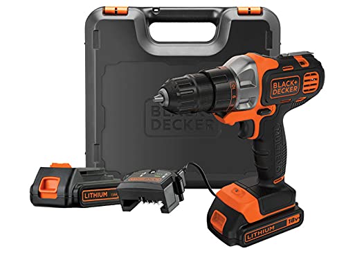 Aparafusadora BLACK & DECKER MT218KB-QW (Com fio - 800 rpm) BLACK + DECKER - Berbequins elétricos portáteis - 800 rpm, com fio, 30 cm, preto