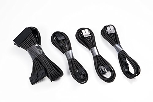 Cabo PHANTEKS (Molex - Molex - Preto) Phanteks - Fios e cabos elétricos - 0.5m, preto, male/male, phanteks, molex