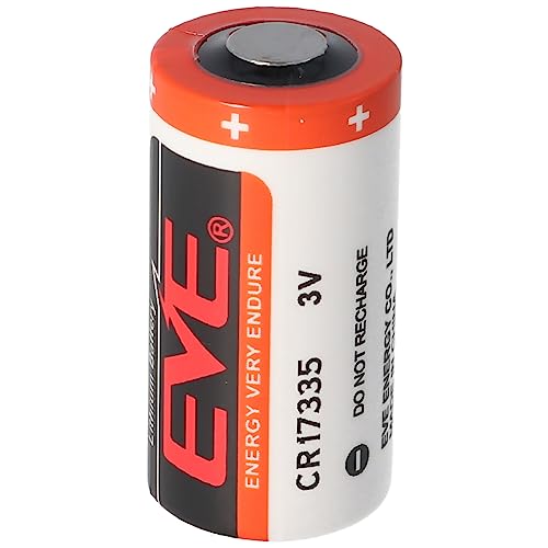 Pilha Recarregável ACCUCELL EVE CR17335 AccuCell - Baterias - ião-lítio, 1500 mAh, universal, 3V