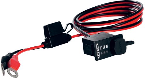 Cabo de Carregamento para Bateria CTEK Comfort Indicator CTEK - Sistemas elétricos e de potência de veículos automotores - 1,5 m, masculino, ctek, preto/vermelho