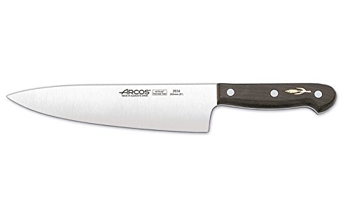Faca de Cozinha Arcos 263400 | Preto (Armazenamento e limpeza) Arcos - Facas de cozinha - inox, 20 cm, preto