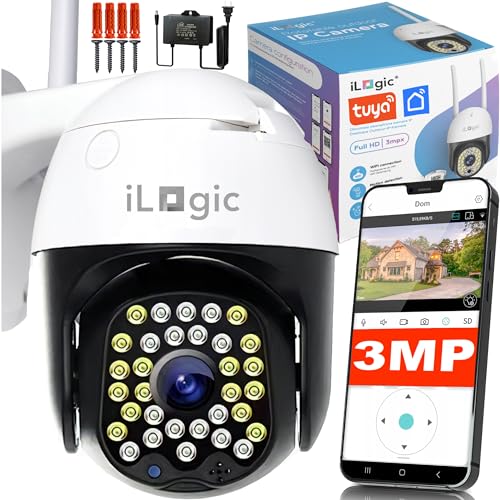 Câmara de Vigilância ILOGIC PTZ-IP Câmara de segurança IP Interior e exterior Cubo Teto/parede iLogic - Câmeras de vigilância - câmara de vigilância, ilogic ptz-ip, segurança ip, interior e exterior, cubo teto/parede