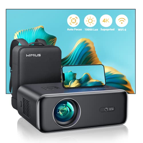 Projetor WIMIUS X1 (Full HD - 2500 Lumens) WiMiUS - Projetores multimídia - full hd, 2500 lumens, led, bluetooth, hdmi, wi-fi