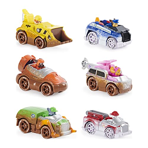 Conjunto de veículos PAW PATROL True Metal Collection (6 anos) PAW PATROL - Carrinhos de brinquedo - conjunto, veículos, paw patrol, true metal collection, 6 anos, chase, Marshall, skye, rodas, acabamento metálico