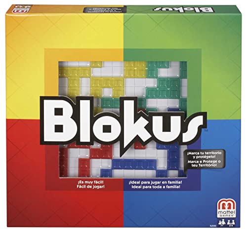 Jogo de Tabuleiro MATTEL Games Blokus (Idade Mínima: 6) Mattel - Brinquedos - estratégia, lógica, 2 jogadores, 21 peças