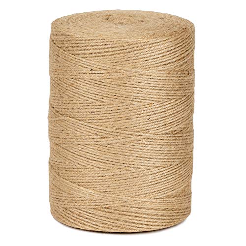 Cordelina Rolo de Yute 1Kg 5Unidades 2Mm Diâmetro 800M 13,15,5Cm TRADEX - LAWN & GARDEN - FR, fr lawn and garden, TRMBB - Barbante - natural, biodegradável, resistente, forte