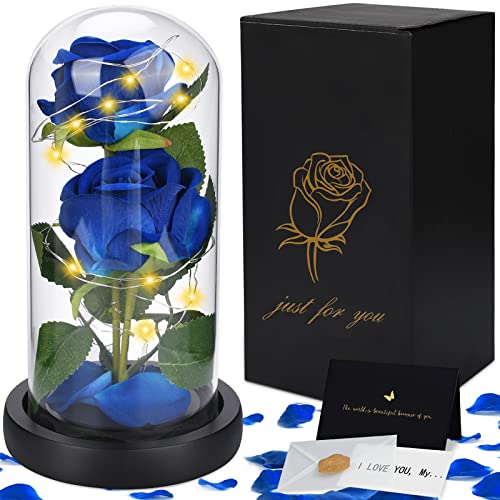 Kit de Flores JOTOL Eternal Blue Roses (Idade Mínima Recomendada: 3 anos) JOTOL - Casa e jardim - kit, flores, jotol, eternal blue roses, 3 anos