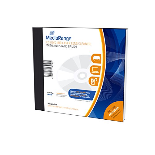 Kit de Limpeza de Equipamentos MEDIARANGE MR725 MediaRange - Limpeza de eletrônicos - kit, limpeza, equipamentos, mediarange, mr725, cd+dvd