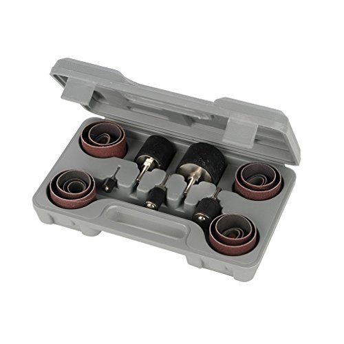 Conjunto de Tambores e Bandas de Lixa SILVERLINE 726040 - 25 peças Silverline - Acessórios para ferramentas - tambores, bandas de lixa, 25 peças, talhadores eléctricos