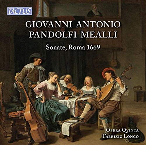CD Longo,Fabrizio/Opera Qvinta - Sonate,Roma 1669 (1 CDs) TACTUS - Cds de música - cd, fabrizio longo, opera quintav, sonata, roma 1669