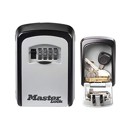 Cofre com Chave MASTERLOCK 540Eurd (Preto - Aço - 19 x 12.5 x 10 cm) Master Lock - Cofres de segurança - preto, aço, cofre