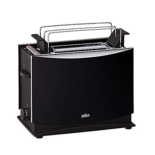 Torradeira Braun HT450 Preto (Pequeno Almoço / Café) Braun - Eletrodomésticos de cozinha - 2 ranhuras, descongelamento, aquecimento, extração fácil
