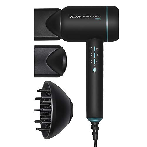 Secador de Cabelo CECOTEC Brushless Bamba Ionicare 6000 Rockstar Ice Cecotec - Secadores de cabelo - brushless, ionic, 6000w