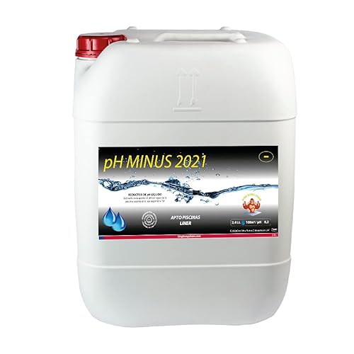 Desmineralizador de Piscina PH MINUS 20L DIASA - Limpeza de piscinas e produtos químicos - desmineralizante, piscina, ph minus, 20L