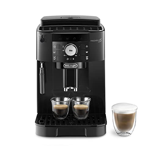 Máquina Café DeLonghi Magnifica S ECAM11.112.B Preto De'Longhi - Cafeteiras e máquinas de expresso - preto, 1450 W, programável