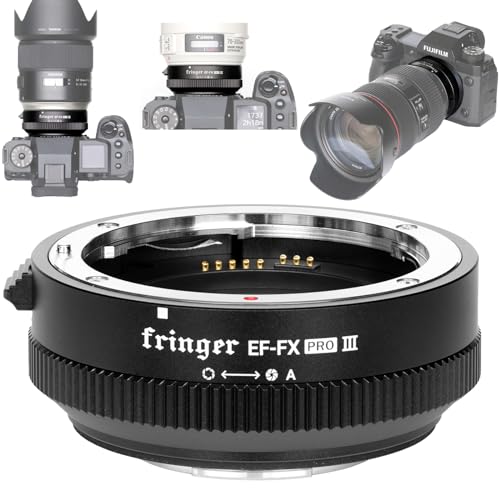 Adaptador de Enfoque FRINGER EF-FX PRO II Fringer - Anéis adaptadores de lentes e filtros - adaptador, enfoque, canon ef, ef-s, sigma, EOS