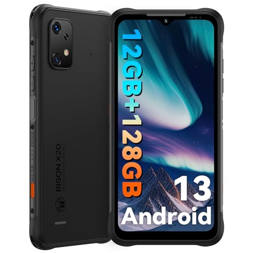 Smartphone Umidigi Bison X20 | 6 GB | 128 GB | Dual SIM | Preto UMIDIGI - Telemóveis - dual sim, 128 GB, 6 GB, preto
