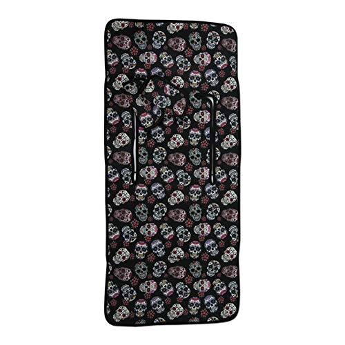 Forra para Carrinho de Bebé Lovele Skull Preto Babyline Babyline - Móveis para bebês e crianças pequenas - forro, carrinho de bebé, babyline, algodão, preto