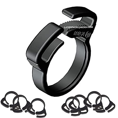 Conjunto de 100 Abraçadeiras para Irrigação por Gotas SUINGA Suinga - Grampo para tubos de encanamento - 100 abraçadeiras, irrigação por gotas, pvc, 1,6mm