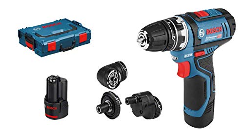Aparafusadora de Impacto BOSCH GSR 12V-15 FC Professional (Sem Fio - 1300 rpm - 12 V) Bosch - Berbequins elétricos portáteis - aparafusadora, impacto, bosch, gsr 12v-15 fc professional, sem fio, 1300 rpm