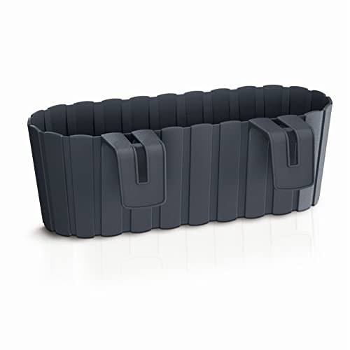 Vaso para Plantas BOARDEE Hook | Preto (Jardinagem) Prosperplast - Vasos e canteiros - plantas, varanda, gancho, preto