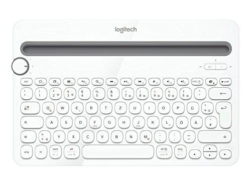 Teclado LOGITECH K480 (Wireless - Layout Alemão - Teclado Numérico) Logitech - Teclados - wireless, layout alemão, teclado numérico