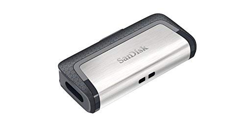 Sandisk Ultra Dual Drive Usb Type-C Unidade de Memória Usb 128 Gb Usb Type-A/Usb Type-C 3.2 Gen 1 3.1 Gen 1 Preto Prateado Sandisk - Pen drives usb - USB Type-C, 128 GB, 3.2 Gen 1, preto prateado