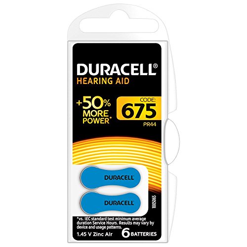 Pilha Recarregável DURACELL Activair 675 Duracell - Baterias de uso geral - recarregável, audífonos, 640 mAh