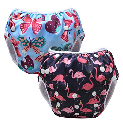 Fraldas Desportivas LUXJA Mariposa e Flamengo Luxja - Roupa interior - desportivas, mariposa, flamengo