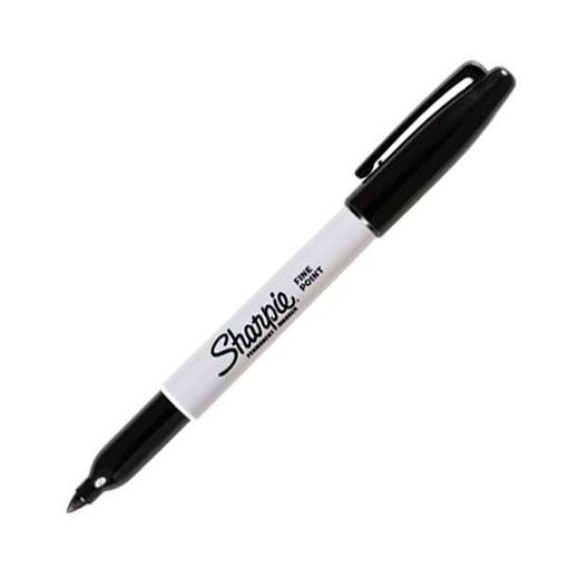 Sharpies Permanente Fina Ponta Preta Caixa 36 SHARPIE - Marcadores e marcadores de texto - 36 unidades, ponta fina, tinta permanente, eliminável