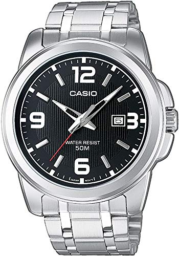 Casio Relógio Homem Mtp-1314Pd-1Avef Aço Inoxidável Casio - Relógios - inox, crystal mineral, aço inoxidável, duracell