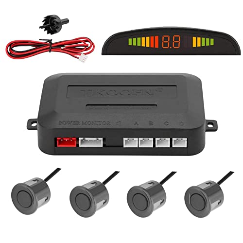 Kit Sensor de estacionamento 4/8 com ecrã led Tkofn TKOOFN - Detectores de radar - sensor, estacionamento, led, tkofn