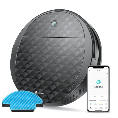 Aspirador Robô Lefant M213S | Preto (Aspiração e limpeza) Lefant - Aspiradores - 3 modos, sensor de rotação, baterias recarregáveis