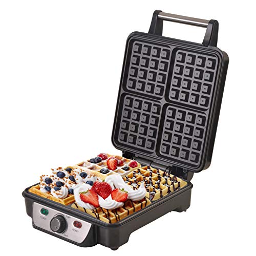 Máquina de Waffles Camry CR 3025 | Aço inoxidável Camry - Máquinas de waffle - aço inoxidável, 1150 W, 4 gofre