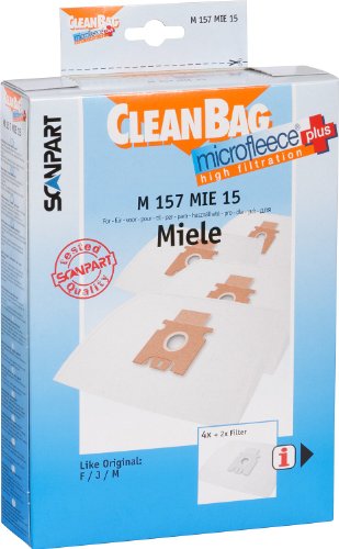 Bolsa para Aspirador SCANPART M 157 MIE 15 Scanpart - Acessórios de aspirador - bolsa, aspirador, scanpart