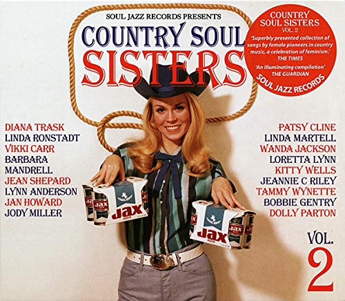 CD Country Soul Sisters Vol.2 - Women In Country Music (1 CDs) Soul Jazz Records - Música e gravações de som - country, soul sisters, Vol. 2, músicas do país