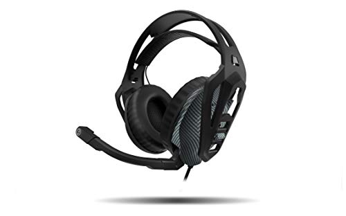 Auscultadores com Fio OZONE Nuke Pro (On Ear - Microfone) Ozone - Fones de Ouvido com Microfone - pc, jogos, microfone, com fios