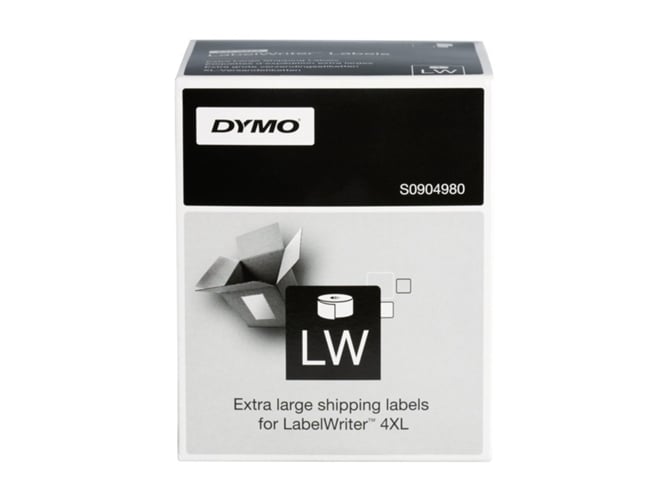 Etiqueta para Impressão DYMO LW-220B Branco DYMO - Fitas de etiquetas e recargas - preto, branco, 220 peças