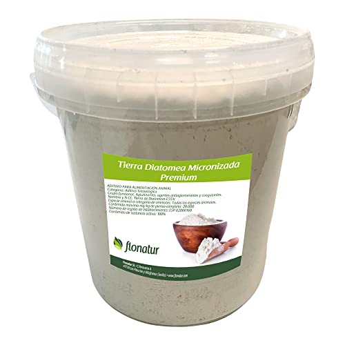 Flonatur Terra Diatoméia Micronizada Natural 5Kg FLONATUR - Pesticidas - diatoméia, micronizada, natural