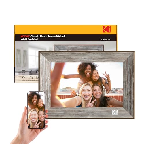 Moldura Digital KODAK Classic (10'' - Wi-Fi) Kodak - Porta-retratos - 10 polegadas, wi-fi, impressão direta